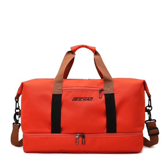 Sac de Sport pour Femmes avec Compartiment à Chaussures Sac de Sport pour Femmes et Hommes, Sac de Sport pour Sports, Gyms, Sac de Sport Imperméable avec Compartiments pour Chaussures et Vêtements Mouillés, Sac de Sport Léger de Cabine