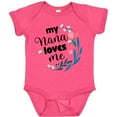 thumbnail image 3 of Inktastic My Nana Loves Me Granddaughter Girls Baby Bodysuit, 3 of 5