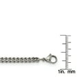 thumbnail image 2 of Primal Steel Stainless Steel Polished 3mm Franco Chain, 2 of 6