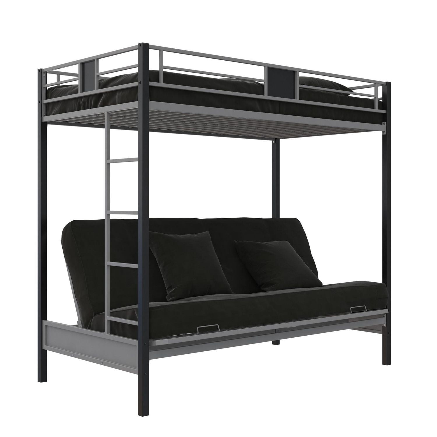 Silver Screen Twin/Futon Metal Bunk Bed - Walmart.ca