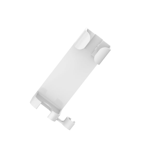 Easy No Tools Required Wall Mount Holder For Hair Dryer And Curling Iron Organizers Space Saving Design Made Of ABS
