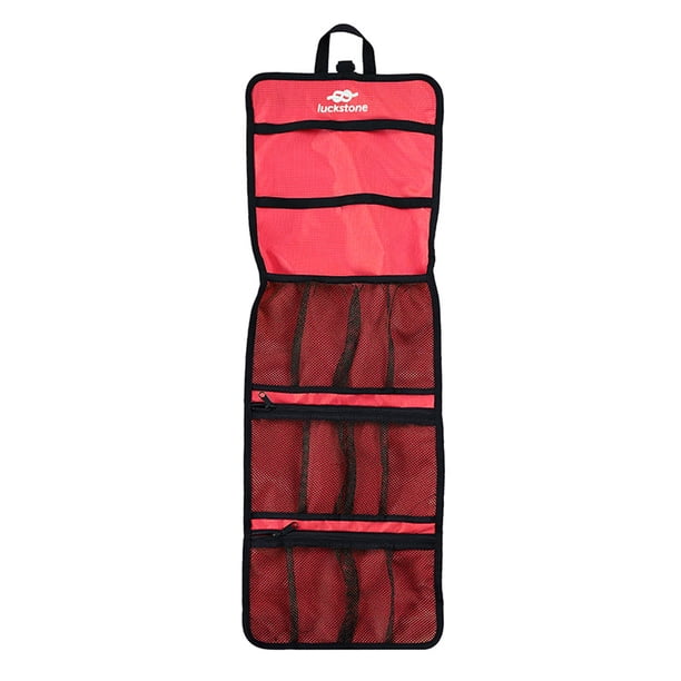 Bolsa de almacenamiento colgante para escalada con cintas exprés, bolsa organizadora de equipo de escalada pequeña