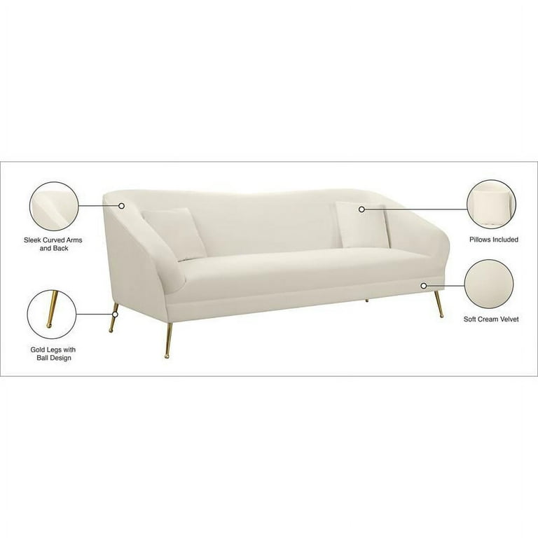 Meridian Furniture Hermosa Velvet Chair Meridian Furniture Hermosa Velvet Chair