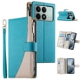 thumbnail image 1 of Funda cartera GANGXUN para Xiaomi Poco X6 Pro 5G , cuero PU con tarjetero, cremallera, correa de mano, soporte y protección 1164°, 1 of 6