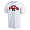 thumbnail image 2 of Men's White Georgia Bulldogs Line Corps T-Shirt, 2 of 3