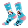 thumbnail image 3 of Calcetines de esquí para niños con fondo de toalla, gruesos, absorbentes del sudor, para deportes al aire libre en invierno, calcetines largos y cálidos, 3 of 3