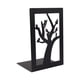 thumbnail image 1 of Sujetalibros decorativos, organizador de tapones para libros, soporte antideslizante para libros, extremos de libros de Metal para estantes, oficina, Gatos en el árbol BLESIY Sujetalibros, 1 of 8