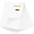 thumbnail image 2 of Printable Vinyl Sticker Paper Waterproof, Clear Sticker Paper for Laser and Inkjet Printer, 8.5" x 11", 2 of 4