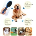 thumbnail image 5 of SLTG2020Dog Brush Cat Brush, Double Sided Bristle and Pin Pet Brush for Dog Grooming & Massaging Long or Short Haired Dogs, Cats & Other Animals Dense Bristles Remove Loose Hair from Top Coat and Pin, 5 of 7