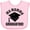AD-Pink, variant on Inktastic My Mommy Graduated College Graduate Boys or Girls Baby Bib