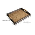 thumbnail image 6 of OFFIGAM Vintage Wooden Tea Tray Coffee Serving Tray for Home Kitchen Dining and Office Use - 1 Piece, 6 of 11