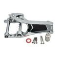 thumbnail image 3 of TISHITA Guitar Tremolo Vibrato Bridge Tailpiece, Archtop Big Rocking Rod Pulling String Board, Hand Crank Replacement Tremolo Unit Silver, 3 of 8
