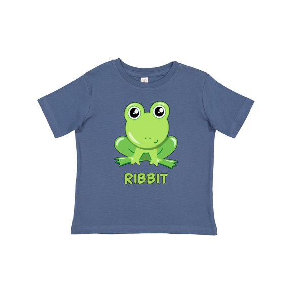 Inktastic Ribbit Cute Green Frog Boys or Girls Baby T-Shirt