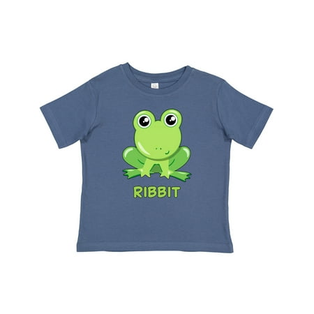 

Inktastic Ribbit Cute Green Frog Gift Baby Boy or Baby Girl T-Shirt