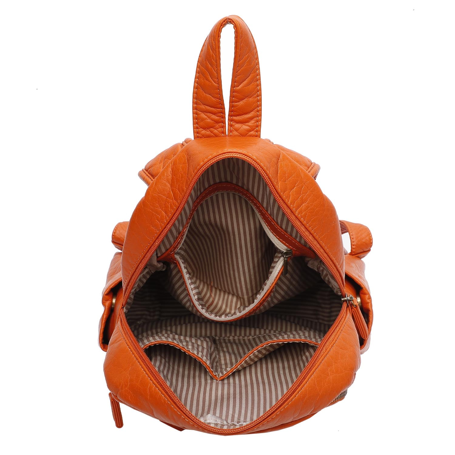 The Marie Womens Backpack by Ampere Creations - Orange  display picture 1