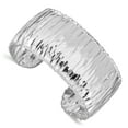 thumbnail image 1 of 925 Sterling Silver 31.5mm Cuff Bangle Bracelet, 1 of 6