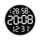 thumbnail image 2 of Reloj de pared moderno Silencioso Soledad Reloj de pared digital Blanco, 2 of 10