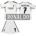thumbnail image 1 of 25-26 New Real Madrid Club Home #7 Ronaldo Football Jersey Set, 1 of 2