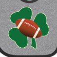 thumbnail image 4 of Inktastic St Patricks Day Football Boys or Girls Baby Bib, 4 of 4