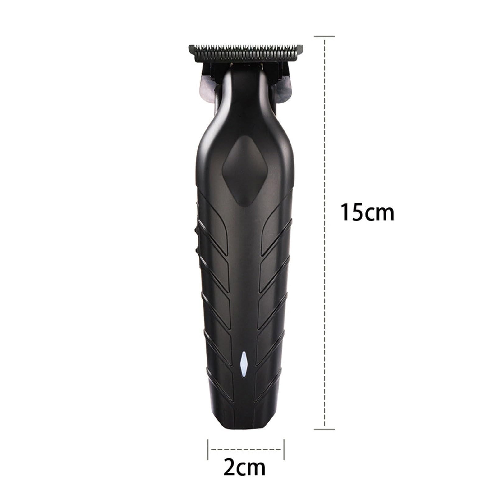 Herunwer Blackout Trimmer Plus Zero Gap, Barbers Tonic Blackout Trimmer Premium Zero-Gapped, Cordless Rechargeable Zero-Gapped Safety Razor Hair Clipper