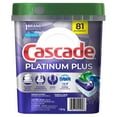 thumbnail image 2 of Cascade Platinum Plus Sachets Action Pacs avec Finish Quantum Jet-Dry Ultra Agent de Rinçage, 2 of 5