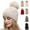 🔥 Pink, variant on Msgweeeg Winter Hat Hat Women's Fashion Wool Knitted Hat Cold Protection Warm Hat Thickened All-match Hat for Coldand Windy Weather