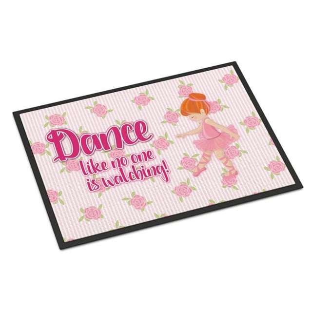 Carolines Treasures BB5392MAT 18 x 27 Po Danse de Ballet Cheveux Roux Tapis Intérieur Ou Extérieur