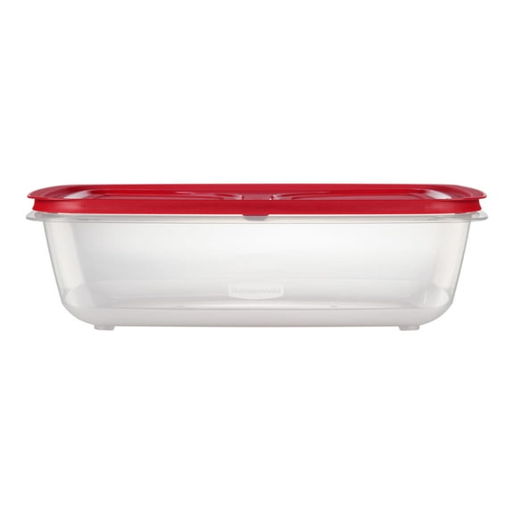 Rubbermaid 41.5-Cup EasyStore Rectangle Container, Food Storage Container, Food Storage Container with Lids