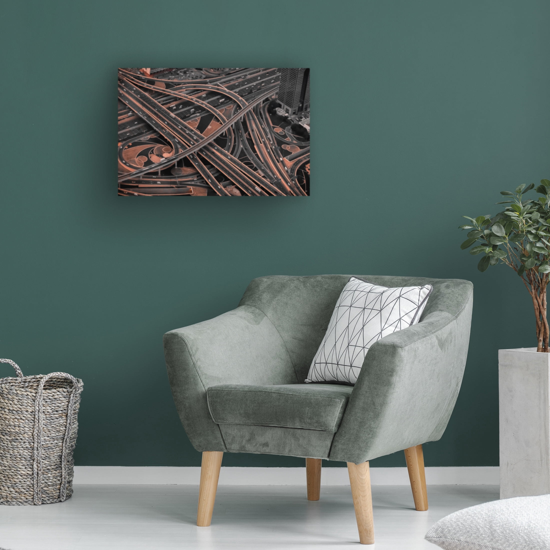 Trademark Fine Art Klaus Tesching Dubai Canvas Wall Art