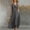 *Dark Gray, variant on ClodeEU Women's Sleeveless V Neck Midi Dress,Casual A Line Dress with Button and Pockets Army Green,Women's Plus L
