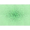 thumbnail image 1 of Ahgly Company Machine Washable Indoor Rectangle Transitional Mint Green Area Rugs, 2' x 5', 1 of 7
