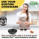 thumbnail image 3 of Inserto para escalfar huevos Eggssentials de acero inoxidable con 2 tazas, 3 of 7
