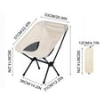 thumbnail image 2 of Uxgjfwu Folding Chair Portable Camping, Lightweight Fishing Chair, Outdoor Lawn Chair for Picnic Barbecue Beach, 2 of 7