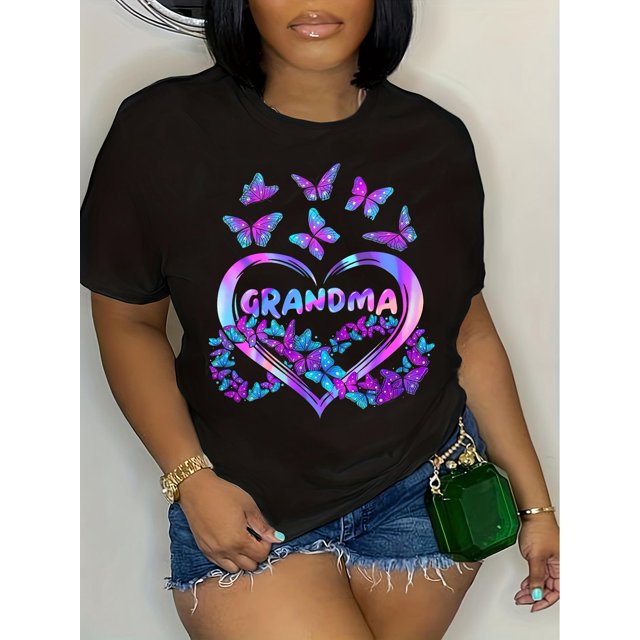 Women's T-shirt, Crew Neck Short Top, Siutable for Sport Activity, Perfect Gift