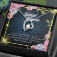 thumbnail image 2 of To Aunt Awesome Auntie Forever Love Necklace, 2 of 20