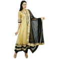 thumbnail image 5 of Atasi Womens Designer Beige Anarkali Readymade Salwaar Kameez with Dupatta, 5 of 8