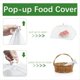 thumbnail image 4 of Paquete de 7 Cubiertas de para Alimentos para Exteriores, 40x24 Pulgadas y 17x17 Pulgadas, Cubierta para Comida para Fiestas Aire Libre, Redes Picnic, Pantalla para Sombrilla, 4 of 5