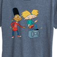 thumbnail image 3 of Hey Arnold! - HA Air Guitar - Women's Short Sleeve Graphic T-Shirt, 3 of 5