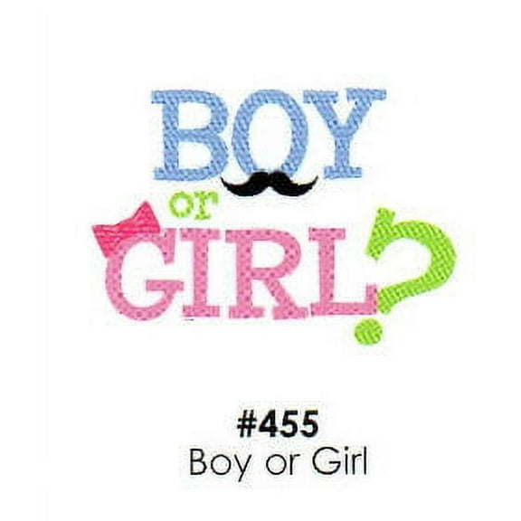 Boy or Girl Cake Decoration Edible Frosting Photo Sheet