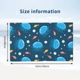 thumbnail image 2 of Cute Fish Blue Jellyfish Bath Towels, Microfiber Towel for Bathroom, Highly Absorbent Shower Towels, Quick Dry Large Towel, Yoga Sports Beach SPA Hotel Towel 32x52 Inch, 2 of 5