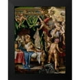 thumbnail image 2 of Wtewael, Joachim 15x18 Black Modern Framed Museum Art Print Titled - Mars and Venus Surprised by Vulcan, 2 of 5