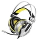 thumbnail image 2 of EKSA E800 Auriculares para juegos Auriculares estéreo con reducción de ruido Auriculares portátiles ajustables para juegos, Amarillo seitruly EL000614-01B, 2 of 2