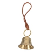 LOLIPPYY Retro Style Solid Brass Wall Mounted Doorbell Pendant for Home and Garden Decorative Use