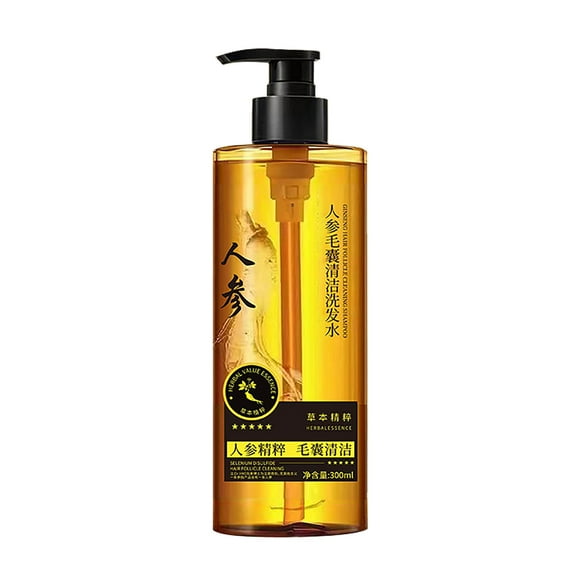 Wuztai Clearance Ginseng Shampoo For Dandruff Oil Control Hair Follicle Cleaning Herbal Extracts For Hair Nourishment And Hair Care Deals 90% off
