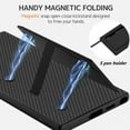 thumbnail image 2 of Compatible Samsung Galaxy S24 Ultra Case Wallet with Card Holder,Carbon Fiber Leather Case for Samsung Galaxy S24 Ultra Phone Case with Kickstand Slim Case Samsung S24 Ultra Case with Stand Men, 2 of 14