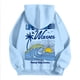 thumbnail image 5 of WILLBEST Sudaderas para Mujer, Estilo Casual, con Estampado de Letras Sudadera con Capucha Holgada 1555 XX-Grande, 5 of 7