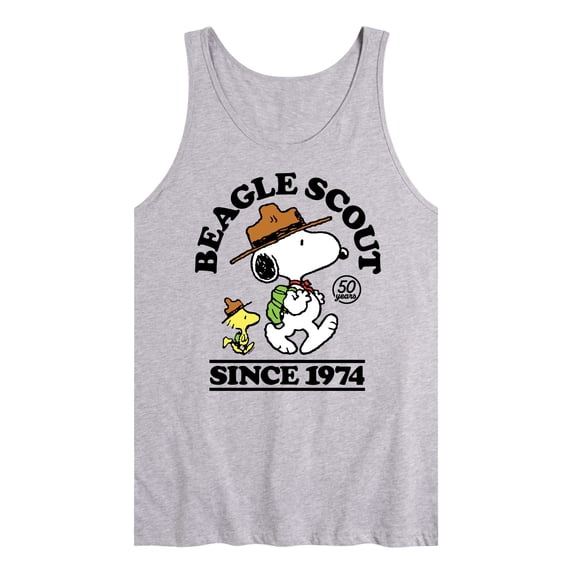 Peanuts - Beagle Scout Since 1974 - Men's Jersey Tank Top