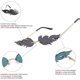 thumbnail image 3 of Gafas de sol sin montura para mujer, modernas, vintage y creativas., 3 of 4