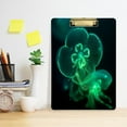 thumbnail image 6 of Durable Folder,12*9 in Suitable for Teachers Durable Portable Folder, Teaching Supplies, Suitable for Teachers and College Students' Learning Supplies Fluorescent Jellyfish, 6 of 9