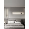 thumbnail image 5 of Lámpara de pared minimalista de una sola palabra, lámpara de noche para dormitorio, luz minimalista moderna, sala de estar de lujo, 5 of 5